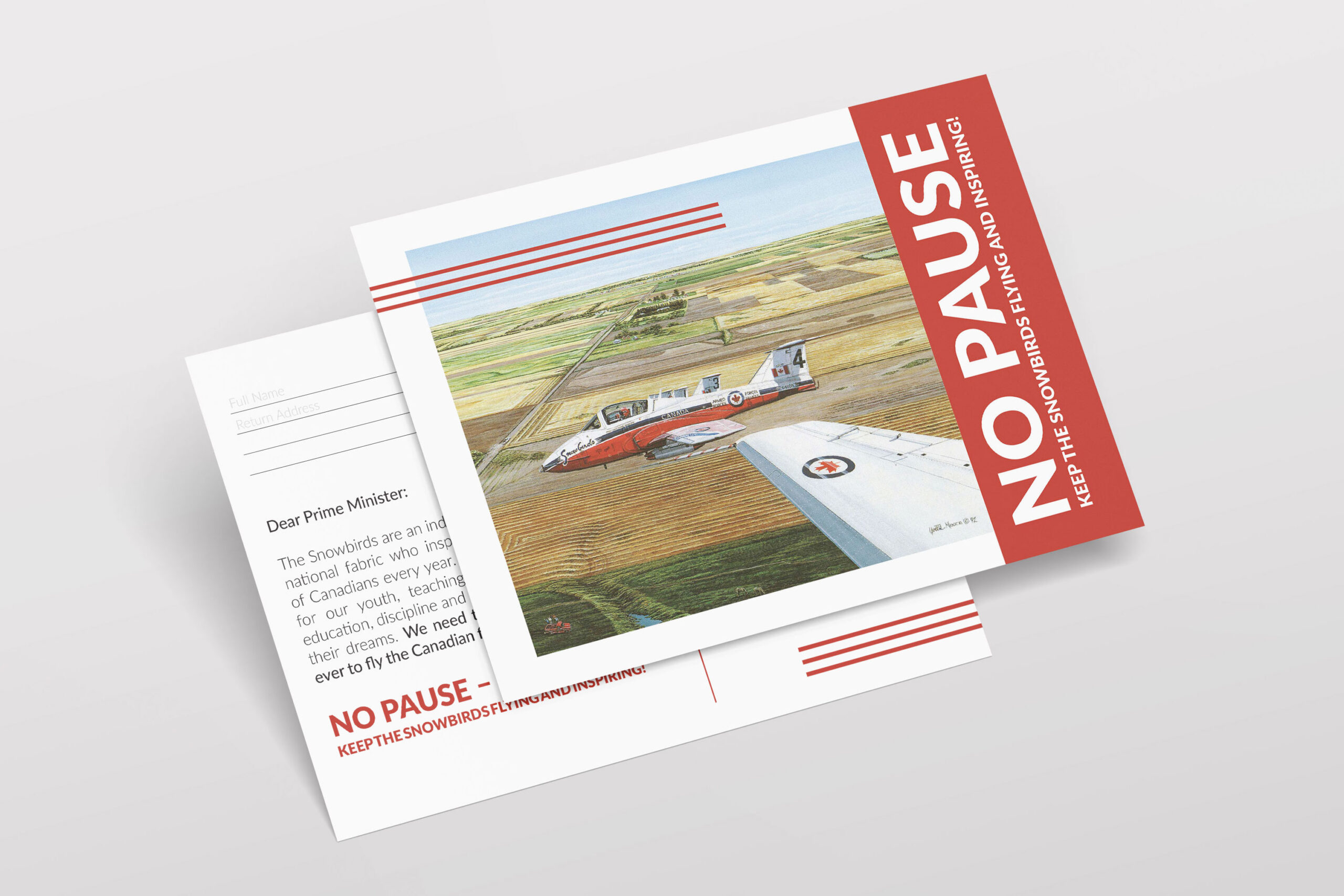 No Pause Postcard_en